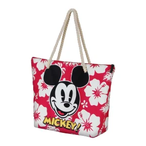 Disney Mickey Mouse Hawaii-Bolsa de Playa Soleil, Rojo