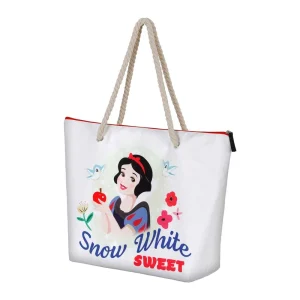 Disney Blancanieves Sweet-Bolsa de Playa Soleil, Blanco