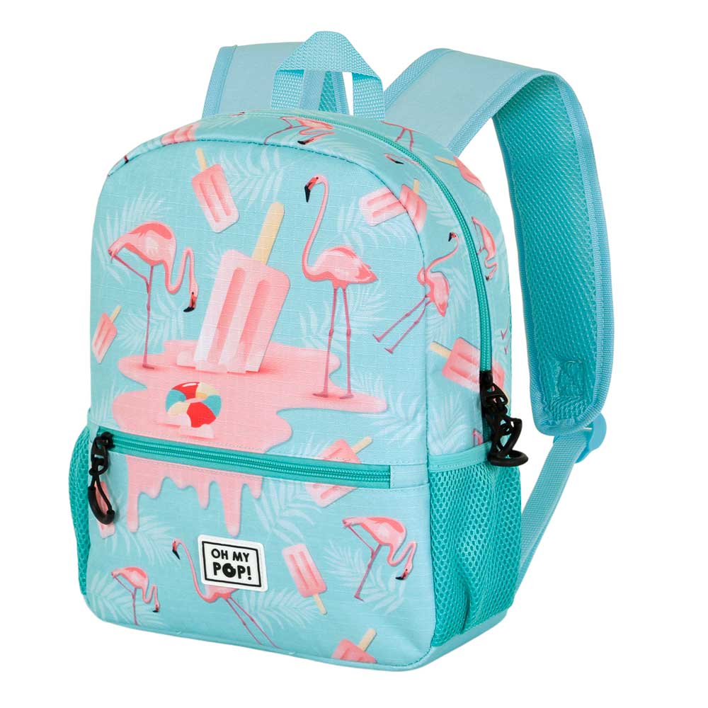 Oh My Pop! Ice Flamingo-Mochila Sweet, Turquesa - Imagen 2