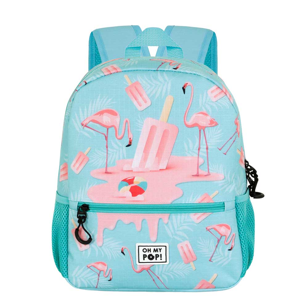 Oh My Pop! Ice Flamingo-Mochila Sweet, Turquesa - Imagen 3