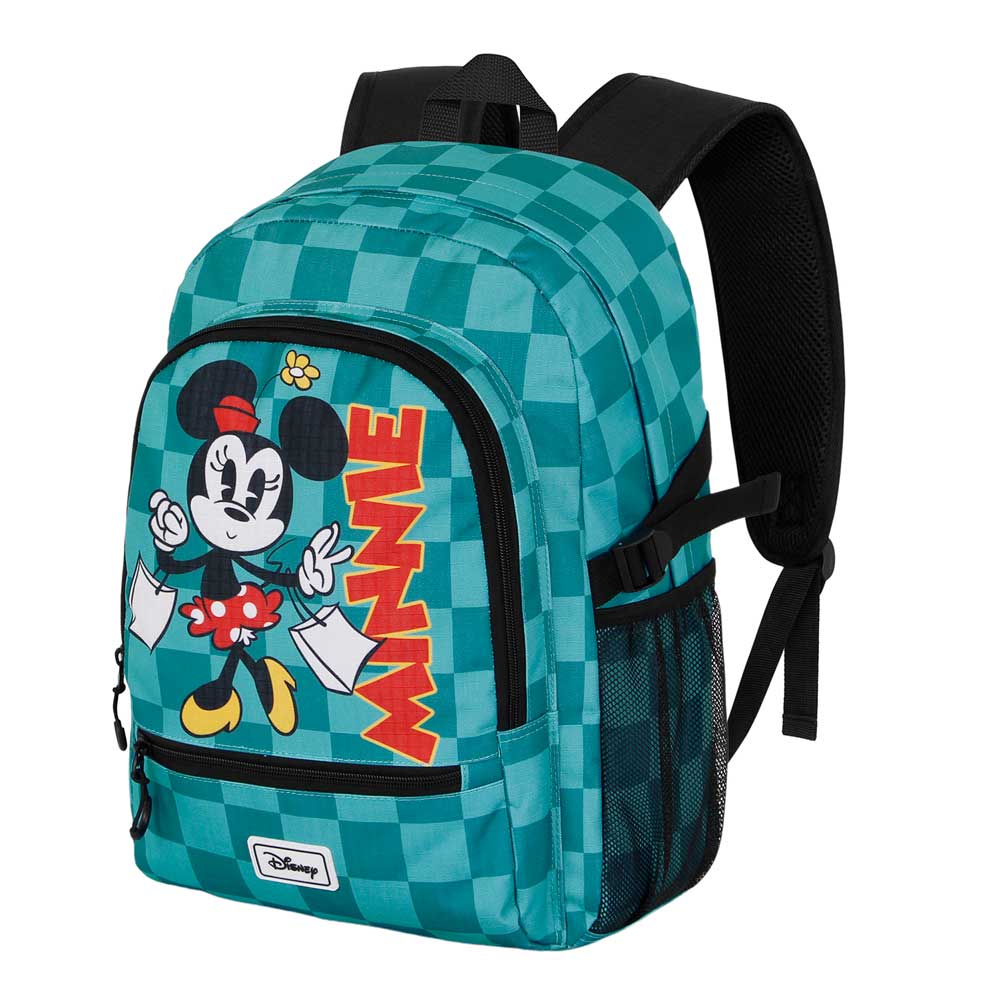 Disney Minnie Mouse Indigo-Mochila Fight FAN 2.2, Turquesa - Imagen 2