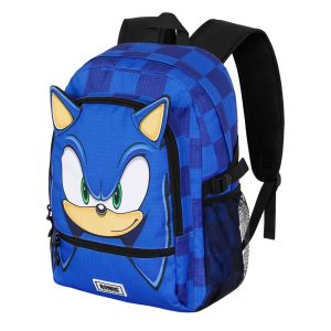 Sonic The Hedgehog - SEGA Sight-Mochila Fight FAN 2.2, Azul