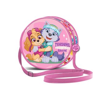 Paw Patrol La Patrulla Canina Friendship-Bolso Bandolera Redondo, Rosa