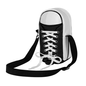 Oh My Pop Black-Bolso Sneakers, Negro