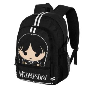Wednesday Miércoles Cute-Mochila Fight FAN 2.2, Gris