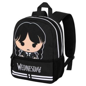 Wednesday Miércoles Cute-Mochila Sweet, Gris