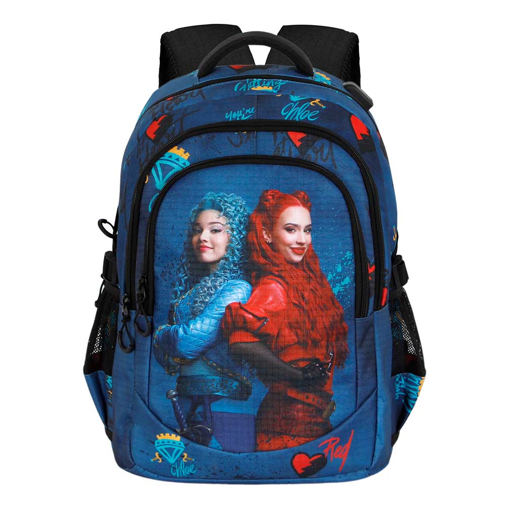 Disney Los Descendientes Wickedly-Mochila Running PLUS, Multicolor - Imagen 3