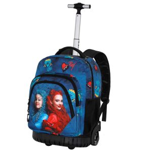 Disney Los Descendientes Wickedly-Mochila Trolley GTS FAN, Multicolor