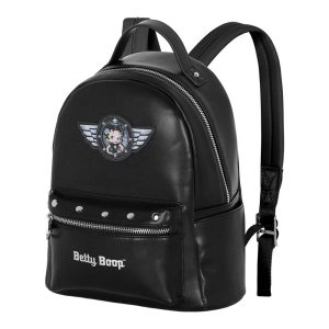 Betty Boop Motor Love-Mochila Heady, Negro