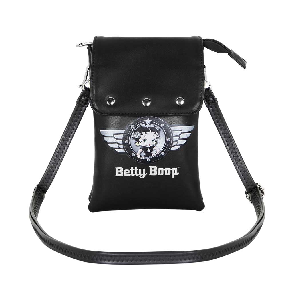 Betty Boop Motor Love-Bolso Móvil, Negro - Imagen 3