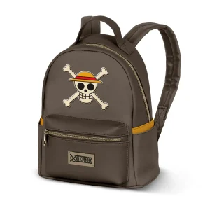 One Piece Skull-Mochila Heady, Marrón