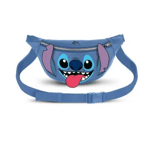 Disney Lilo y Stitch Tongue-Riñonera Fashion, Azul