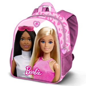 Barbie Fashionista-Mochila 3D Pequeña, Rosa