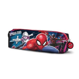 Marvel Spiderman Stealth-Estuche Portatodo Cuadrado, Azul