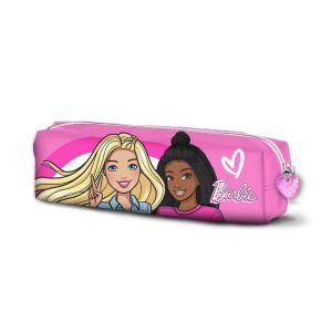 Barbie Brave-Estuche Portatodo Cuadrado, Rosa