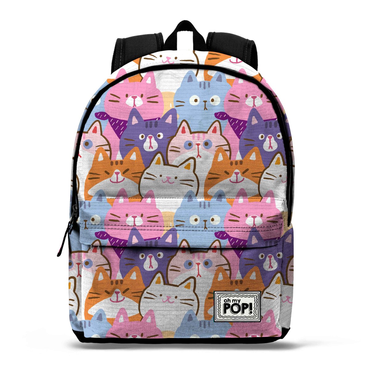 Oh My Pop! Kittens-Mochila HS FAN 2.2, Multicolor - Imagen 2