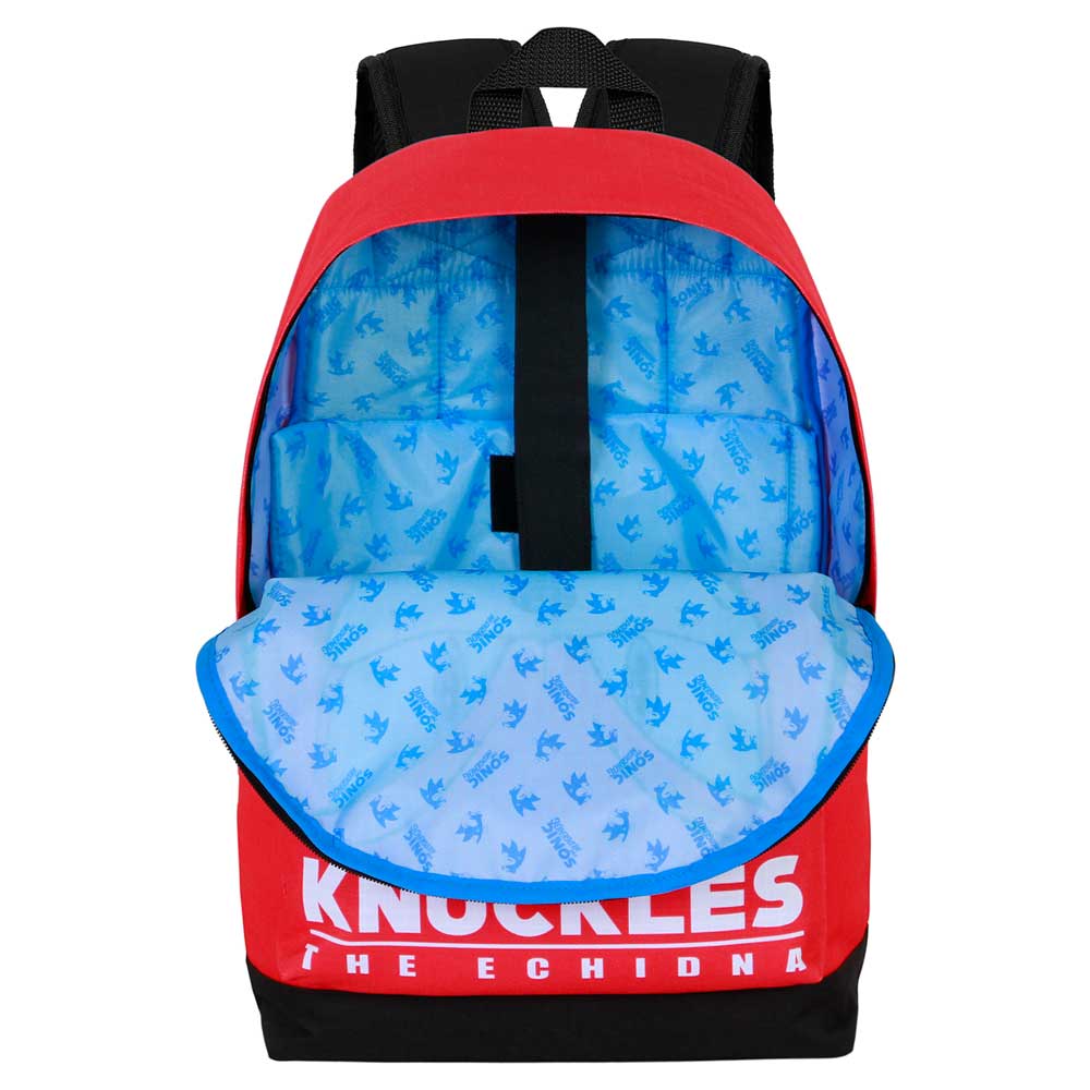 Sonic The Hedgehog Knuckles Sight-Mochila HS FAN 2.2, Rojo - Imagen 5