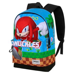 Sonic The Hedgehog Knuckles Run-Mochila HS FAN 2.2, Multicolor