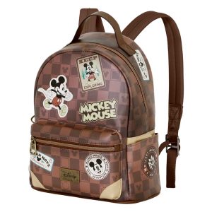 Disney Mickey Mouse Journey-Mochila Heady, Marrón
