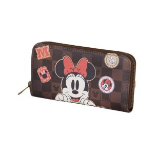 Disney Minnie Mouse Journey-Billetero Essential, Marrón