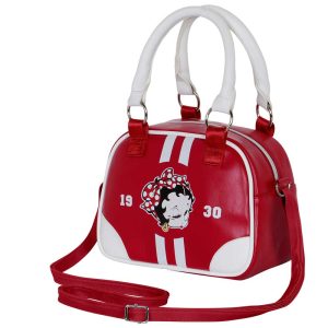 Betty Boop Varsity-Bolso Bowling Fashion, Burdeos