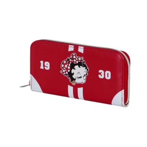 Betty Boop Varsity-Billetero Essential, Burdeos