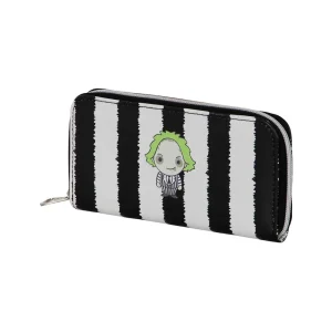 Bitelchús / Beetlejuice Stripes-Billetero Essential, Blanco