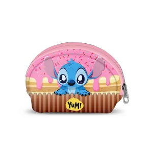 Disney Lilo y Stitch Muffin-Monedero Oval Casual, Rosa