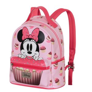 Disney Minnie Mouse Muffin-Mochila Heady Pequeña, Rosa