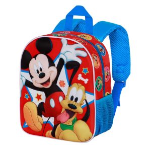 Disney Mickey Mouse Star-Mochila 3D Elite, Multicolor