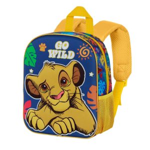 Disney El Rey León Wild-Mochila 3D Elite, Multicolor