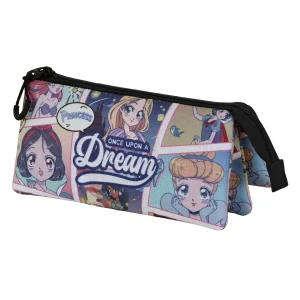 Disney Princesas Comic-Estuche Portatodo Triple, Multicolor