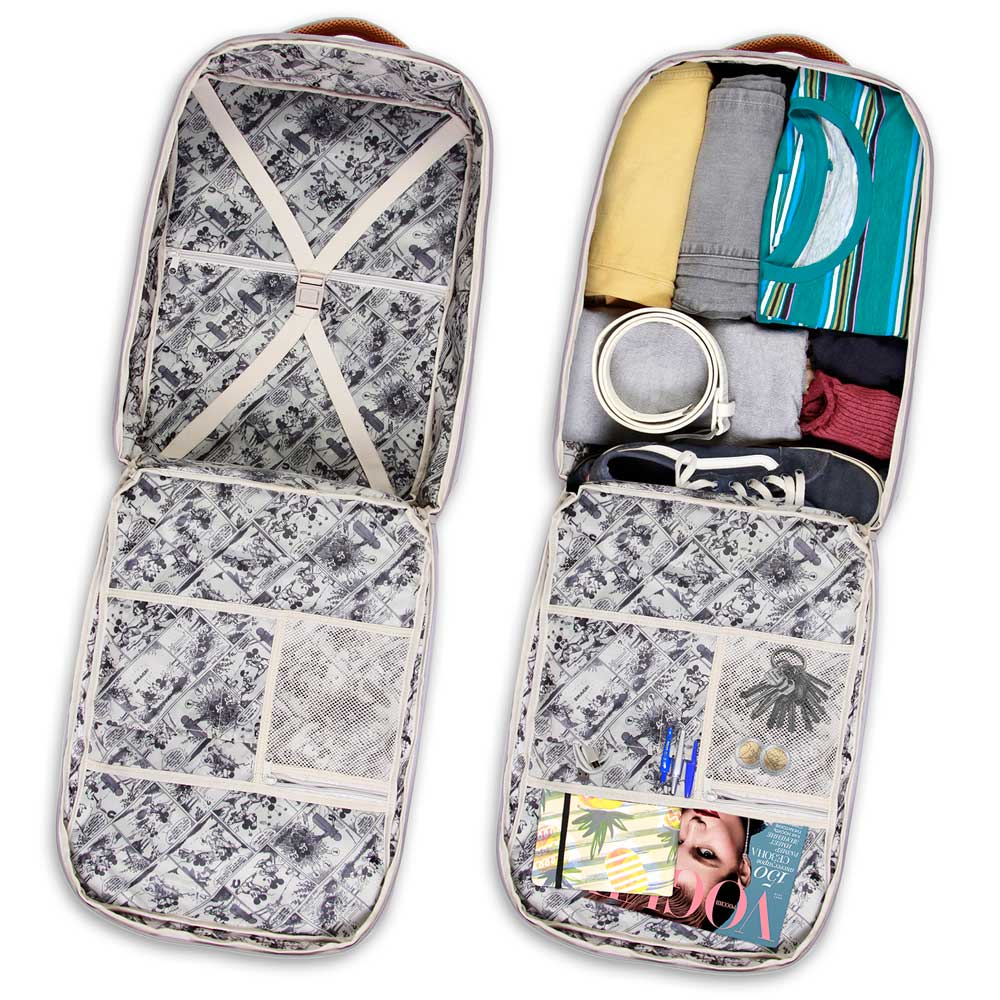 Disney Mickey Mouse Face-Mochila de Viaje Mercury Grande 47x23x33cm, Multicolor - Imagen 6