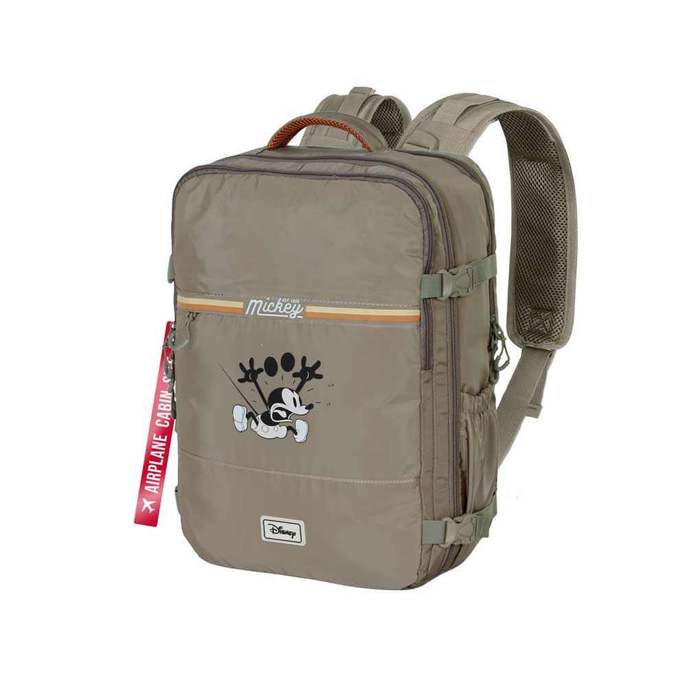 Disney Mickey Mouse Face-Mochila Mercury Viaje Cabina Avión 40x20x25cm, Multicolor - Imagen 2