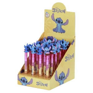 Disney Lilo y Stitch Mix-Expositor 24 Unidades Bolígrafo Gel Borrable, Multicolor