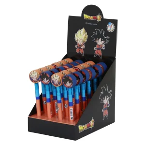 Dragon Ball (Bola de Dragón) Ultra Instinct-Expositor 24 Unidades Lápiz Eternal, Negro