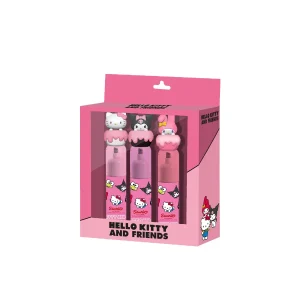 Hello Kitty Mix-Pack de 3 Marcadores Fluorescentes Rosa, Rosa