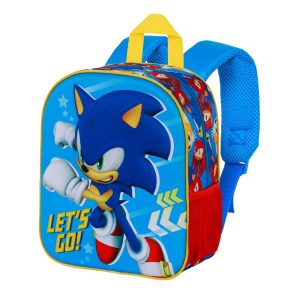 Sonic The Hedgehog - SEGA Go-Mochila 3D Elite, Azul