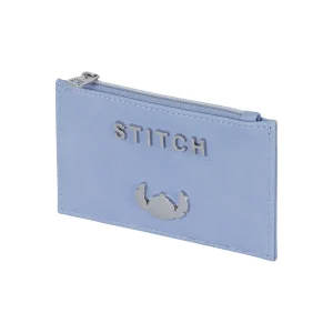 Disney Lilo y Stitch Steel-Tarjetero Slim, Azul