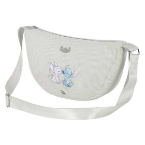Disney Lilo y Stitch Tender-Bolso Oval Roy, Hueso