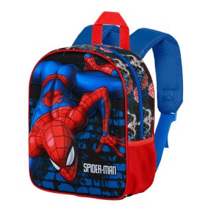 Marvel Spiderman Wall-Mochila 3D Elite, Rojo