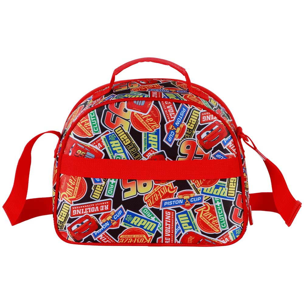 Disney Cars 3 Racer-Bolsa Portamerienda 3D, Rojo - Imagen 4
