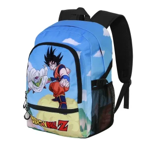 Dragon Ball (Bola de Dragón) Goku Piccolo-Mochila Fight FAN 2.2, Azul