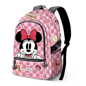 Disney Minnie Mouse Journey-Mochila Fight FAN 2.2, Rosa