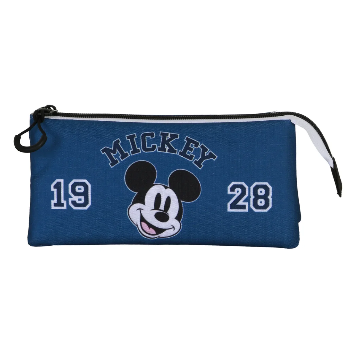 Disney Mickey Mouse Class-Estuche Portatodo Triple, Azul - Imagen 4