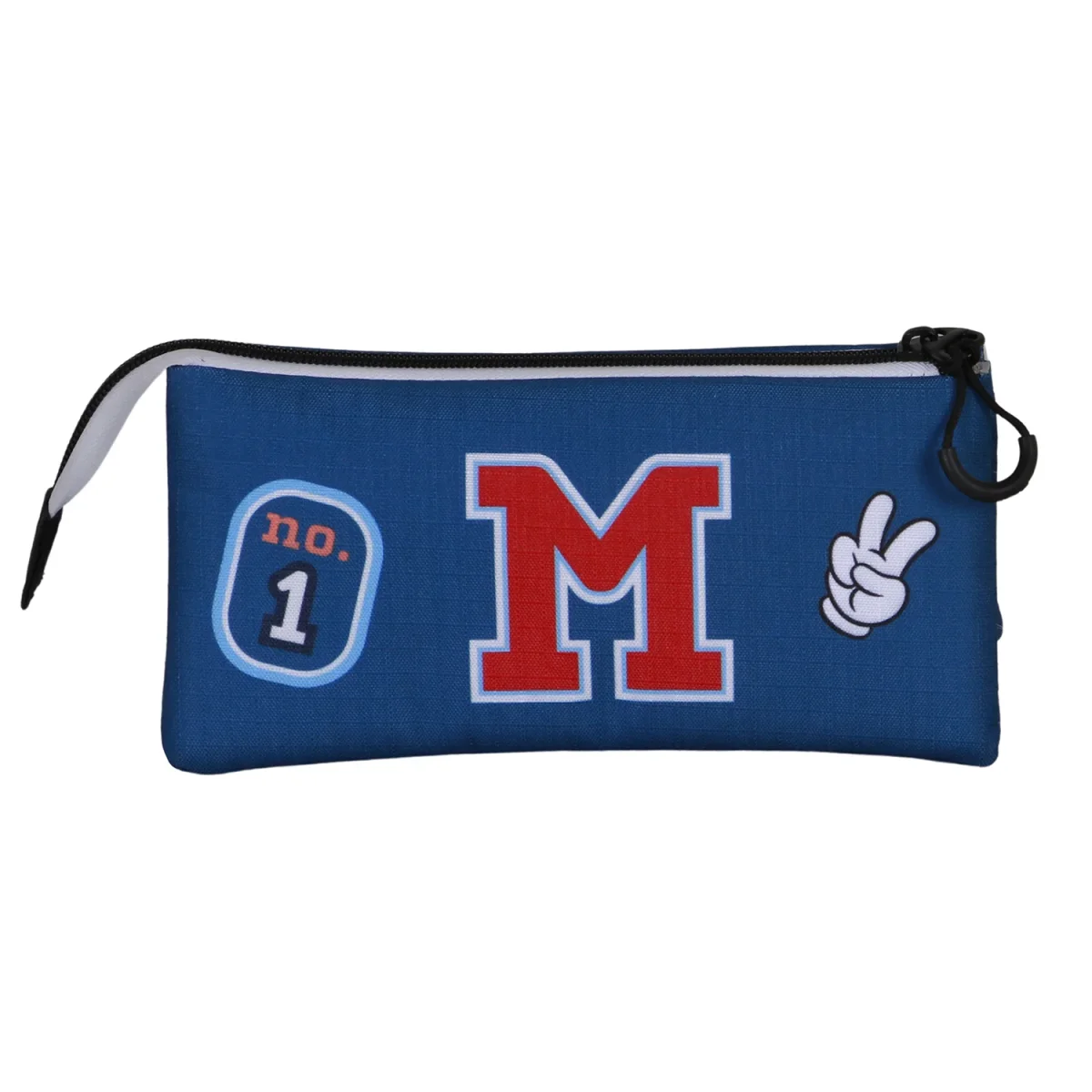 Disney Mickey Mouse Class-Estuche Portatodo Triple, Azul - Imagen 5