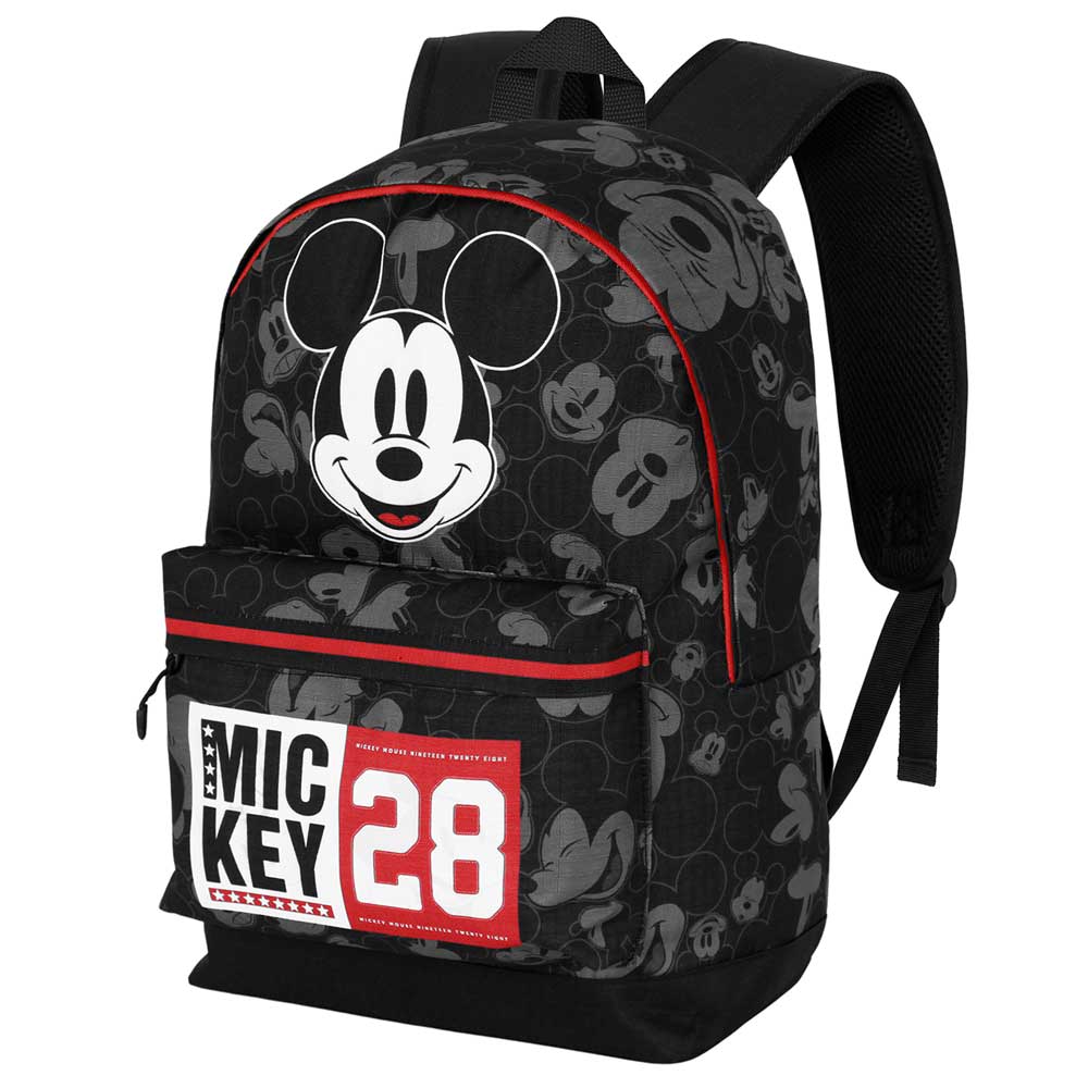 Disney Mickey Mouse Year-Mochila HS FAN 2.2, Negro - Imagen 2
