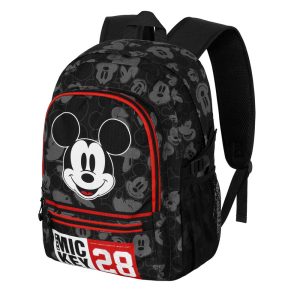 Disney Mickey Mouse Year-Mochila Fight FAN 2.2, Negro