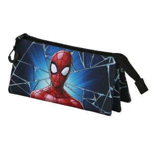 Marvel Spiderman Maximum-Estuche Portatodo Triple, Azul