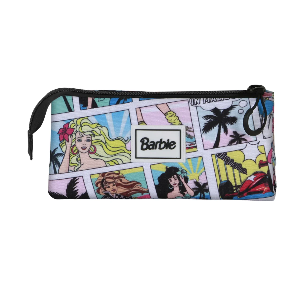 Barbie Comic-Estuche Portatodo Triple, Multicolor - Imagen 5